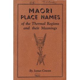 Maori place names of the thermal regions and their meanings