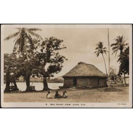 Sea coast view, Cuva, Fiji