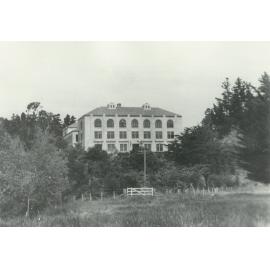 Main Building. Front view, circa 1931