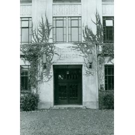 Main Building. Rear Entryway, 1930s