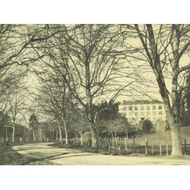 Main Building. Front view, circa 1935