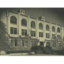 Main Building. Front view, circa 1940