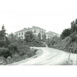 Main Building. Front view, circa 1940