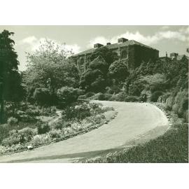 Main Drive and Main Building, circa 1948