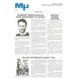 MU, 33, 23 October 1989