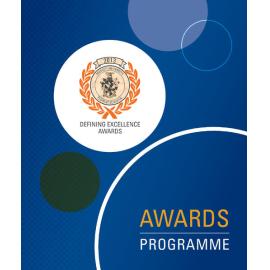 Defining Excellence Awards Programme, 2013