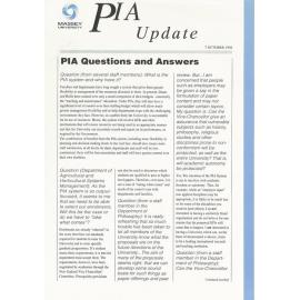 MU, PIA Update, 7 October 1996