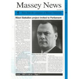 Massey News, 40, 3 November 1997