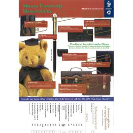 Massey University Memorabilia Order Form, June 1999