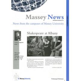 Massey News, 1, 12 February 2001