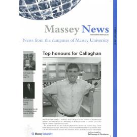 Massey News, 8, 21 May 2001