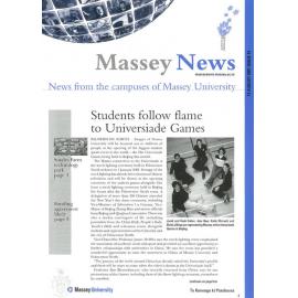 Massey News, 14, 13 August 2001
