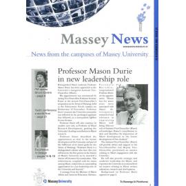 Massey News, 22, 25 November 2002