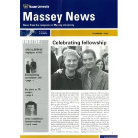 Massey News, 22, 15 December 2003