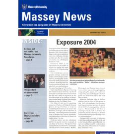 Massey News, 20, 8 November 2004