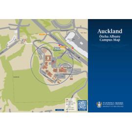 Campus Map, Massey University, Auckland, 2026