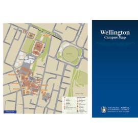 Campus Map, Massey University, Wellington, 2026