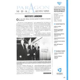 Paragon MBA Alumni News, 1, 1994