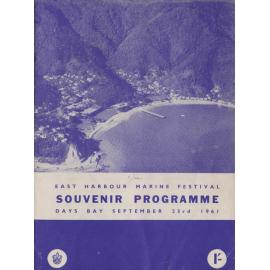 East Harbour marine festival souvenir programme