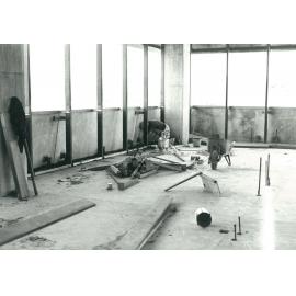 Veterinary Sciences Complex. Stage 2 (Tower) construction, October 1969