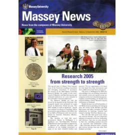 Massey News, 16, 12 September 2005