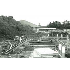 Science Towers. Foundations formwork, 27 June 1967