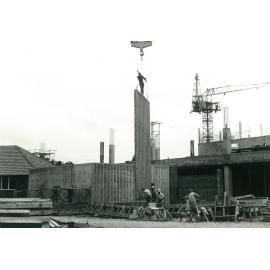 Science Towers. Construction, February 1968
