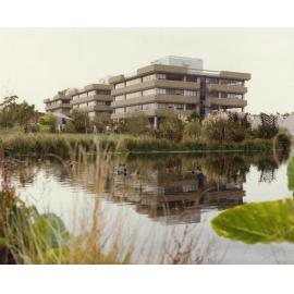Science Towers. View of all three towers, May 1978