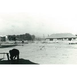 Science Towers. Preparing the ground for construction, 6 April 1967