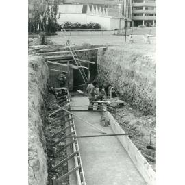 Agricultural and Horticultural Sciences Buildings. Service tunnels, 6 November 1970