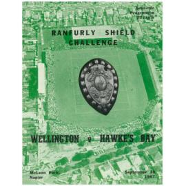 Wellington versus Hawke's Bay, 30 September 1967