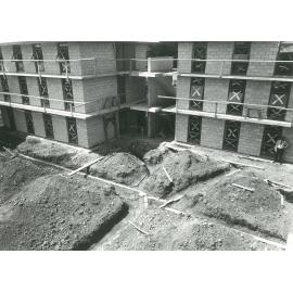 Kairanga Court. Construction, November 1976