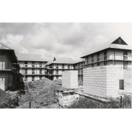 Kairanga Court. Construction, November 1976