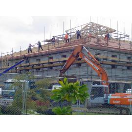 Library, Auckland campus. Construction, 2002