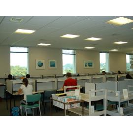 Library, Auckland campus. Study area, 2003