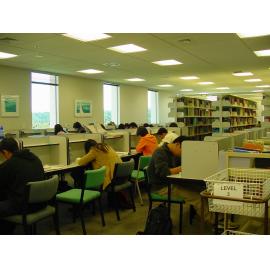 Library, Auckland campus. Study area, 2003