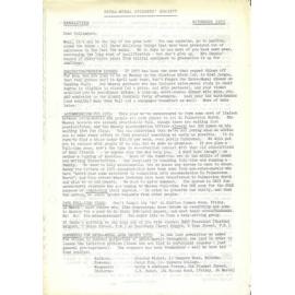 EXMSS Newsletter, November 1975