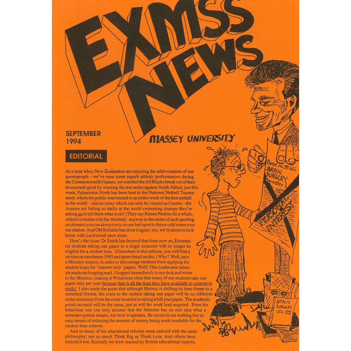 EXMSS Newsletter