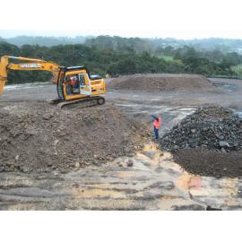 Library, Auckland campus. Library Extension, construction, July 2008