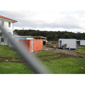 Library, Auckland campus. Library Extension, Construction, August 2008