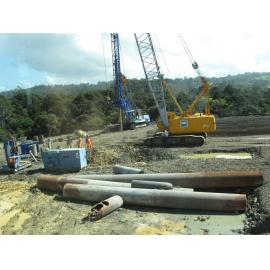 Library, Auckland campus. Library Extension, Construction, August 2008