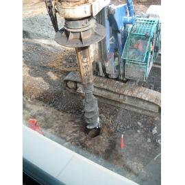 Library, Auckland campus. Library Extension, construction, September 2008