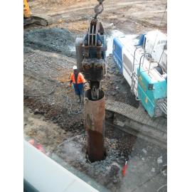 Library, Auckland campus. Library Extension, construction, September 2008