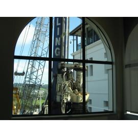 Library, Auckland campus. Library Extension, construction, September 2008