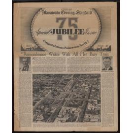 Manawatu Evening Standard, 75th Jubilee Special Issue 1877 - 1952