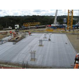 Library, Auckland campus. Library Extension, construction, November 2008