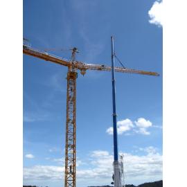 Library, Auckland campus. Library Extension, construction, November 2008