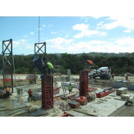 Library, Auckland campus. Library Extension, construction, December 2008