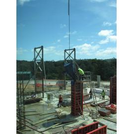 Library, Auckland campus. Library Extension, construction, December 2008