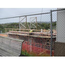 Library, Auckland campus. Library Extension, construction, December 2008